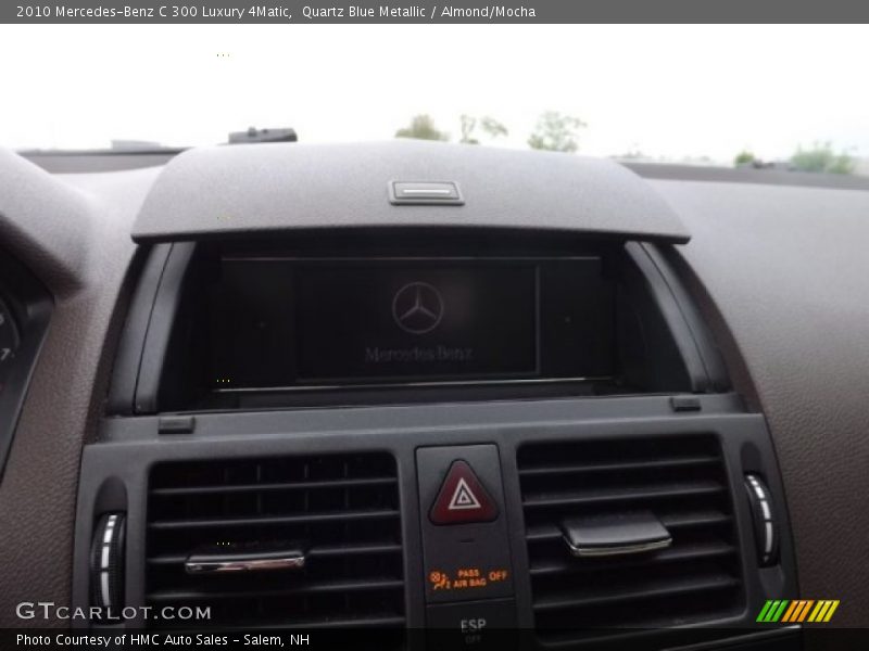Quartz Blue Metallic / Almond/Mocha 2010 Mercedes-Benz C 300 Luxury 4Matic
