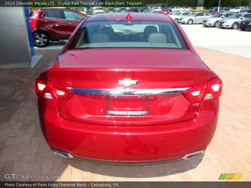 Crystal Red Tintcoat / Jet Black/Dark Titanium 2014 Chevrolet Impala LTZ
