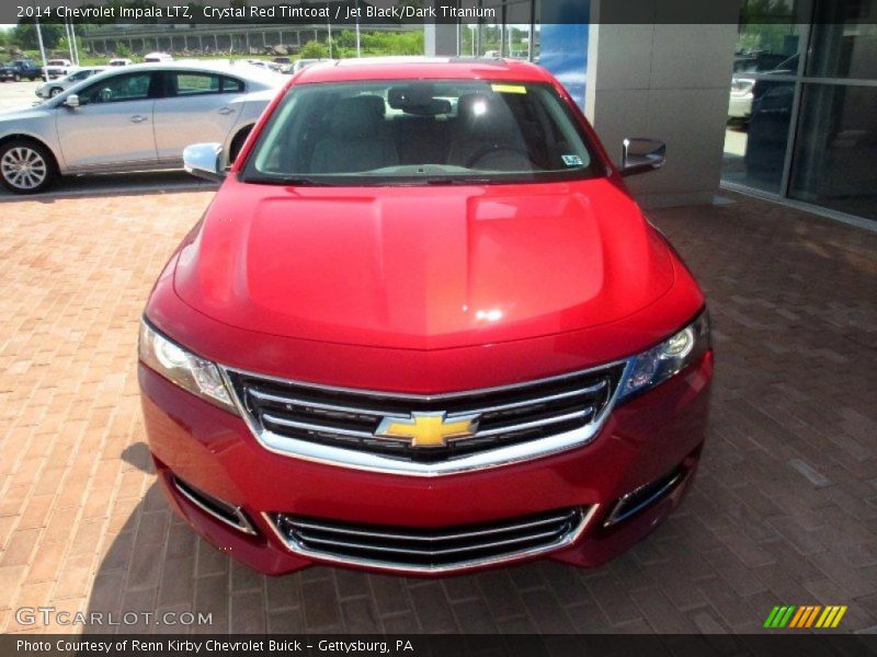 Crystal Red Tintcoat / Jet Black/Dark Titanium 2014 Chevrolet Impala LTZ