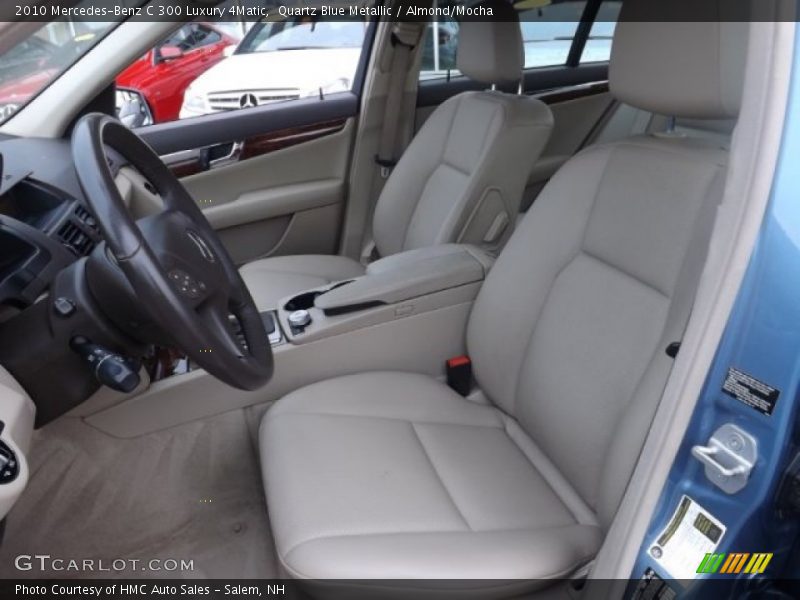 Quartz Blue Metallic / Almond/Mocha 2010 Mercedes-Benz C 300 Luxury 4Matic