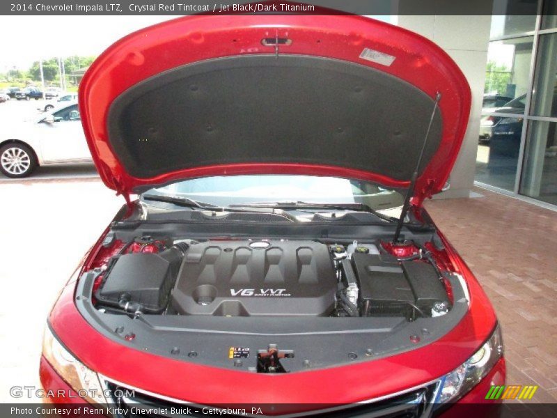 Crystal Red Tintcoat / Jet Black/Dark Titanium 2014 Chevrolet Impala LTZ