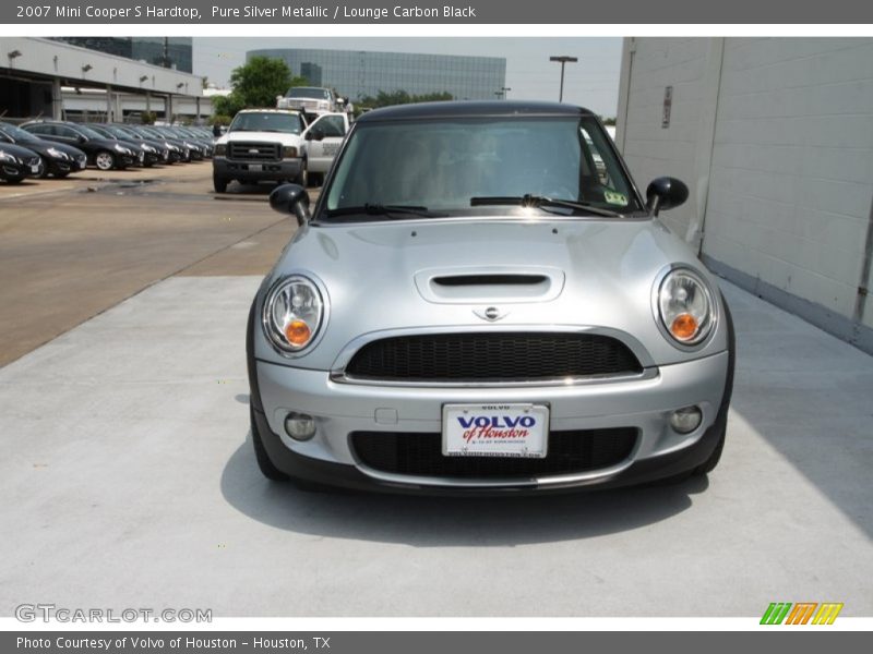 Pure Silver Metallic / Lounge Carbon Black 2007 Mini Cooper S Hardtop