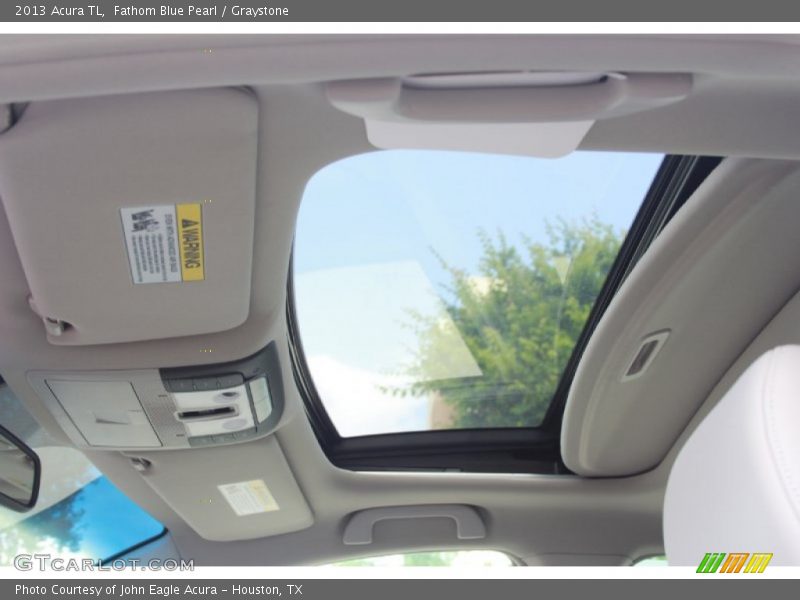 Fathom Blue Pearl / Graystone 2013 Acura TL