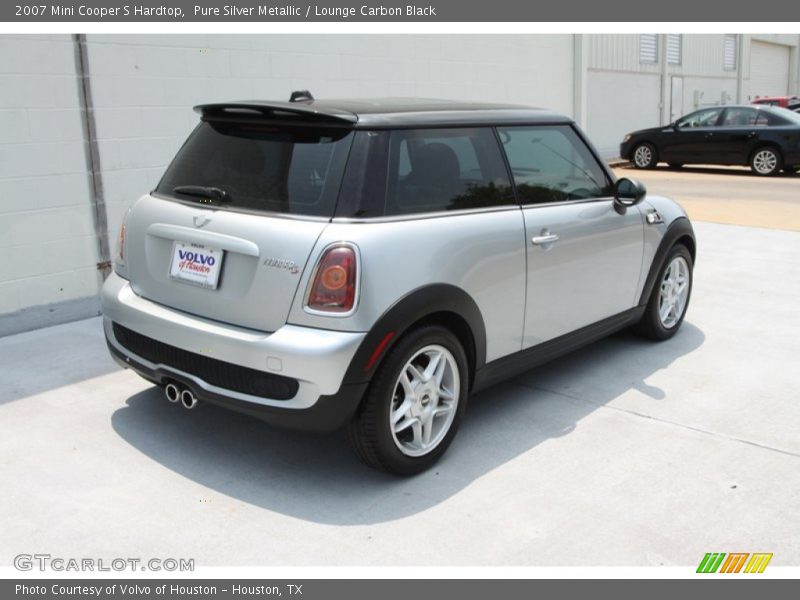 Pure Silver Metallic / Lounge Carbon Black 2007 Mini Cooper S Hardtop