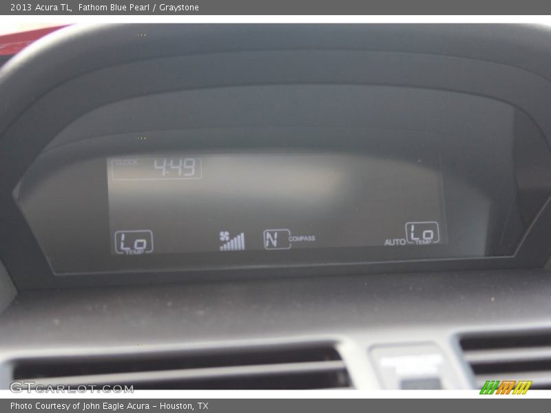 Fathom Blue Pearl / Graystone 2013 Acura TL