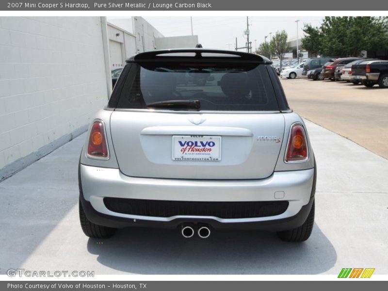 Pure Silver Metallic / Lounge Carbon Black 2007 Mini Cooper S Hardtop