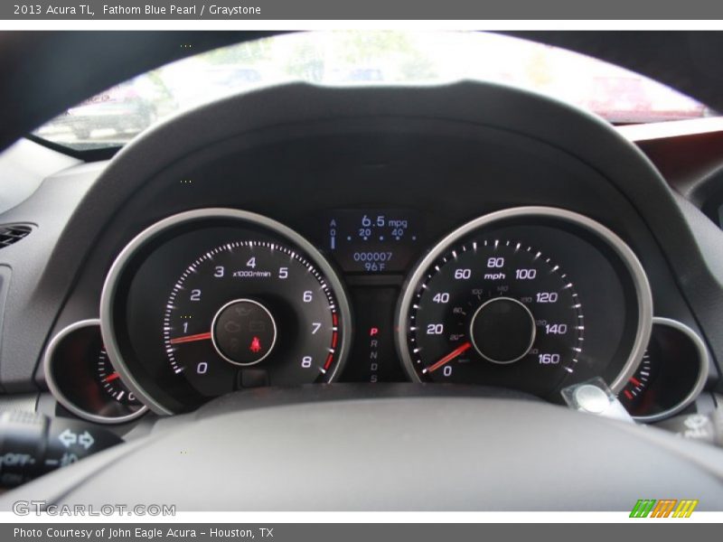 Fathom Blue Pearl / Graystone 2013 Acura TL