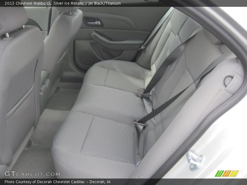 Silver Ice Metallic / Jet Black/Titanium 2013 Chevrolet Malibu LS