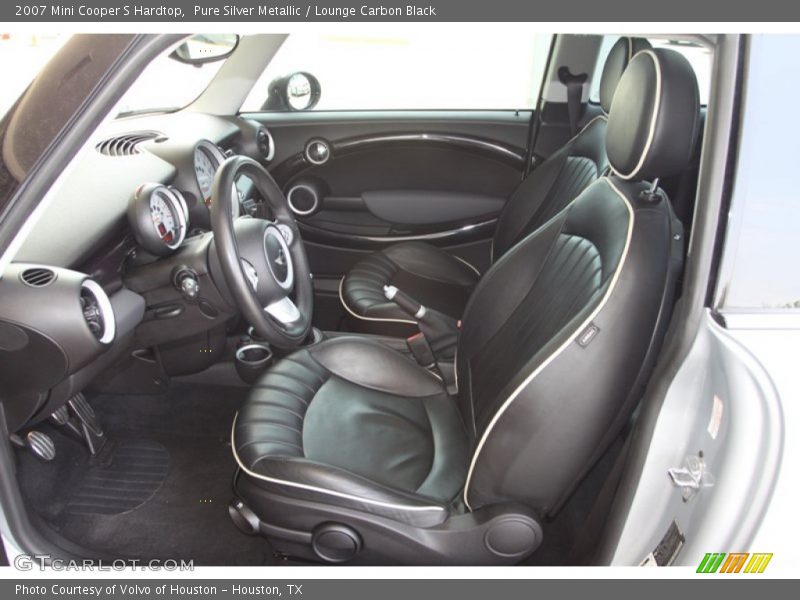 Front Seat of 2007 Cooper S Hardtop