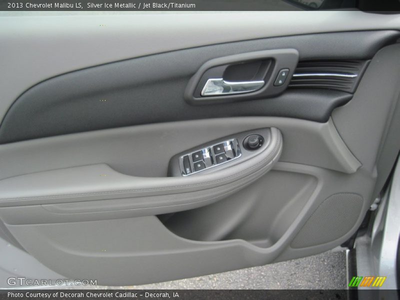 Silver Ice Metallic / Jet Black/Titanium 2013 Chevrolet Malibu LS