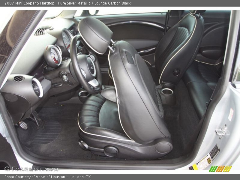 Pure Silver Metallic / Lounge Carbon Black 2007 Mini Cooper S Hardtop