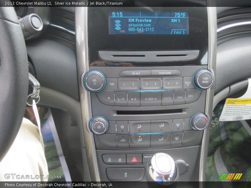 Silver Ice Metallic / Jet Black/Titanium 2013 Chevrolet Malibu LS