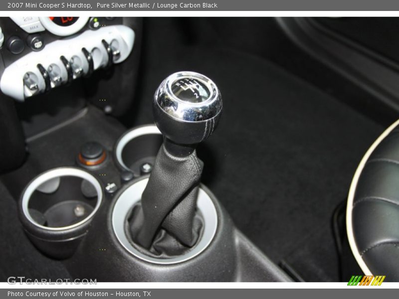  2007 Cooper S Hardtop 6 Speed Manual Shifter