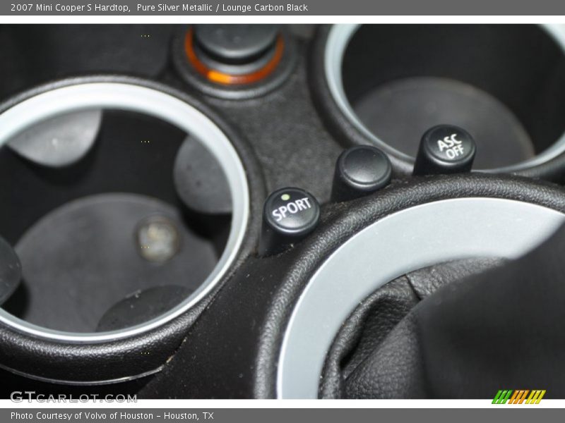 Pure Silver Metallic / Lounge Carbon Black 2007 Mini Cooper S Hardtop