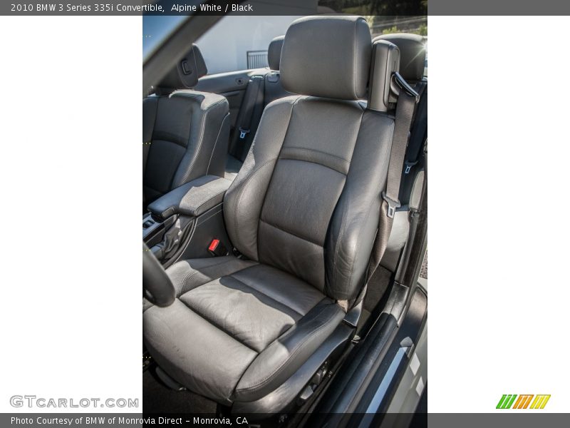 Front Seat of 2010 3 Series 335i Convertible