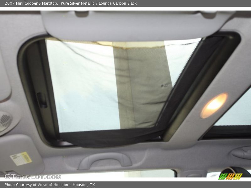 Pure Silver Metallic / Lounge Carbon Black 2007 Mini Cooper S Hardtop