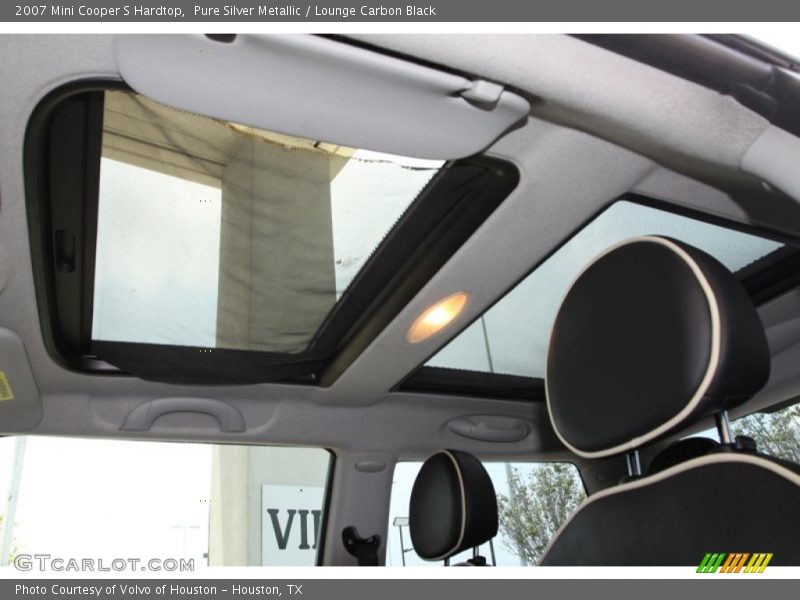 Pure Silver Metallic / Lounge Carbon Black 2007 Mini Cooper S Hardtop