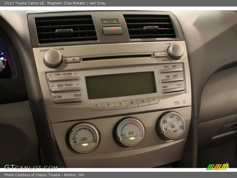 Magnetic Gray Metallic / Ash Gray 2010 Toyota Camry LE