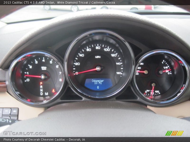  2013 CTS 4 3.6 AWD Sedan 4 3.6 AWD Sedan Gauges