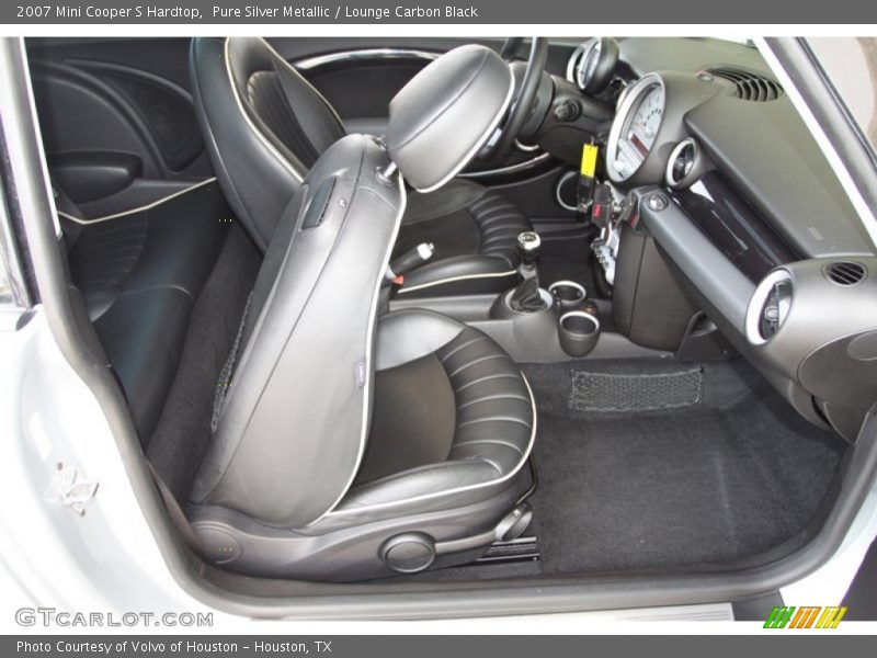 Pure Silver Metallic / Lounge Carbon Black 2007 Mini Cooper S Hardtop