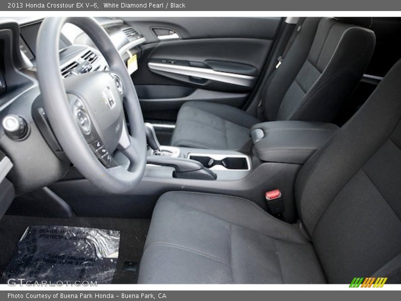 White Diamond Pearl / Black 2013 Honda Crosstour EX V-6
