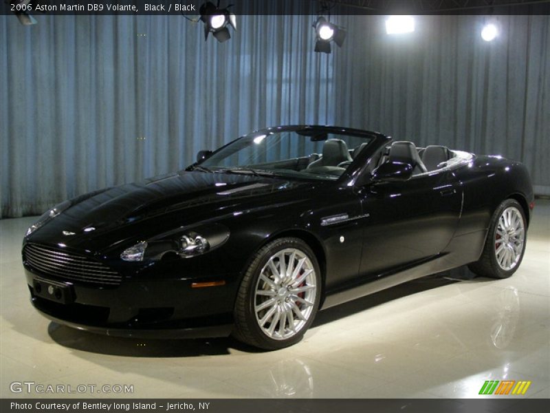 Black / Black 2006 Aston Martin DB9 Volante