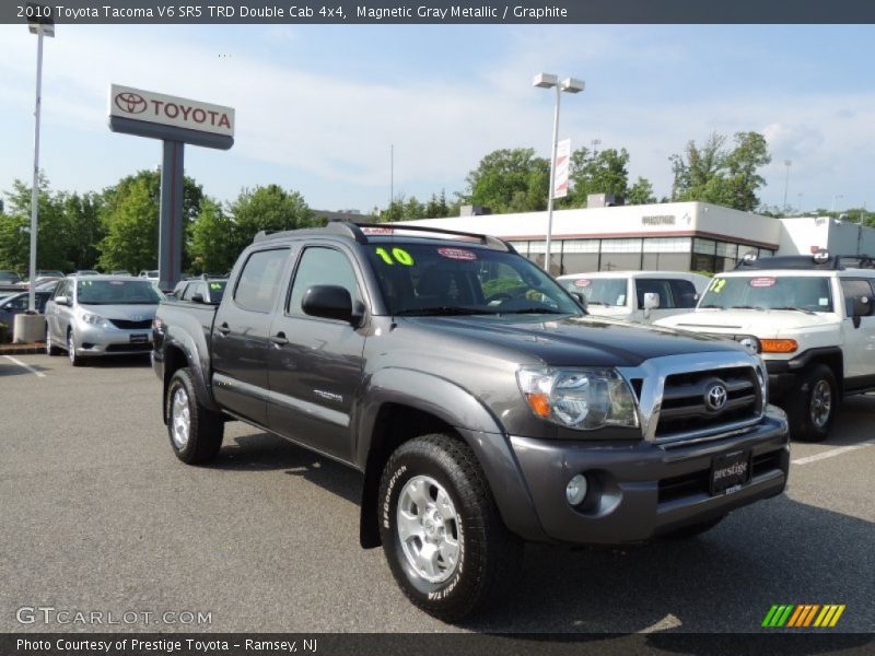 Magnetic Gray Metallic / Graphite 2010 Toyota Tacoma V6 SR5 TRD Double Cab 4x4