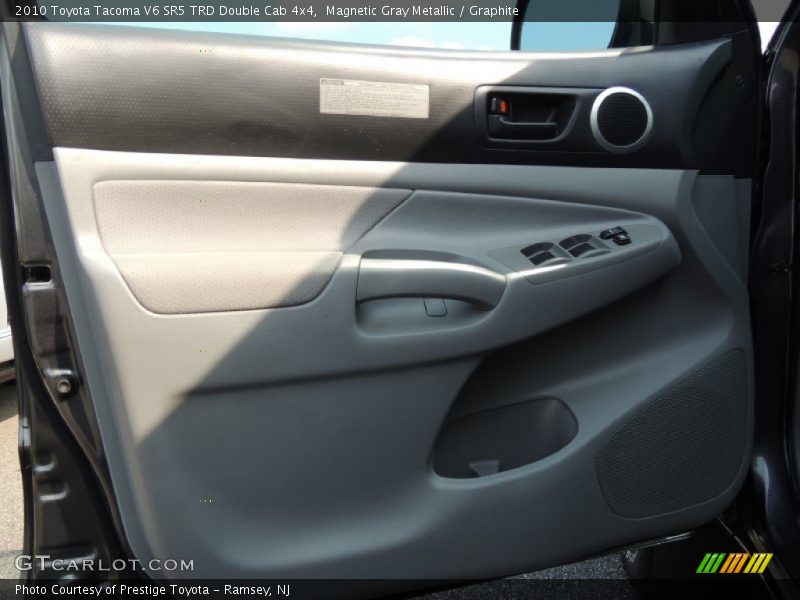 Magnetic Gray Metallic / Graphite 2010 Toyota Tacoma V6 SR5 TRD Double Cab 4x4