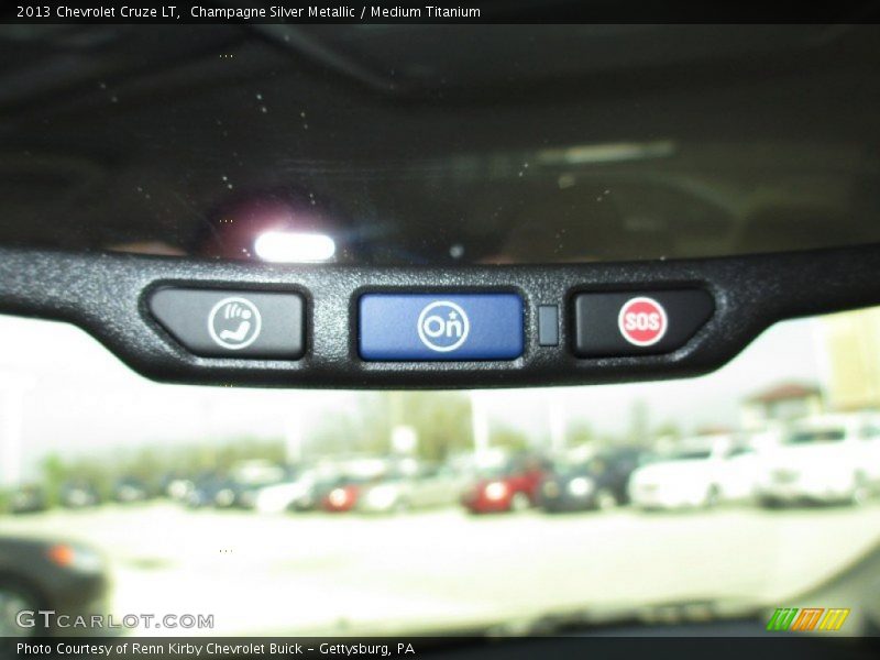 Champagne Silver Metallic / Medium Titanium 2013 Chevrolet Cruze LT