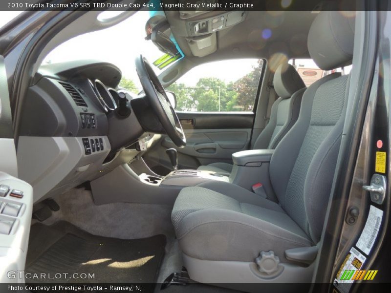 Magnetic Gray Metallic / Graphite 2010 Toyota Tacoma V6 SR5 TRD Double Cab 4x4