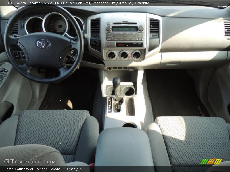 Magnetic Gray Metallic / Graphite 2010 Toyota Tacoma V6 SR5 TRD Double Cab 4x4