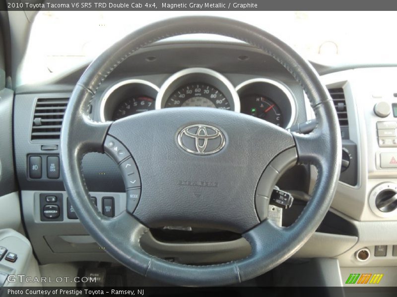 Magnetic Gray Metallic / Graphite 2010 Toyota Tacoma V6 SR5 TRD Double Cab 4x4