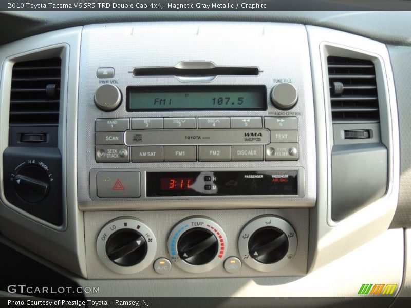 Magnetic Gray Metallic / Graphite 2010 Toyota Tacoma V6 SR5 TRD Double Cab 4x4