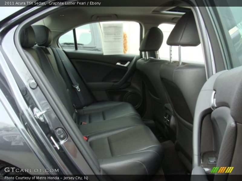 Graphite Luster Pearl / Ebony 2011 Acura TSX Sedan
