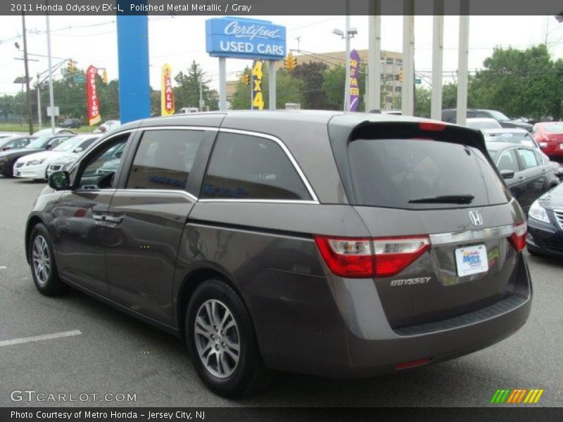 Polished Metal Metallic / Gray 2011 Honda Odyssey EX-L