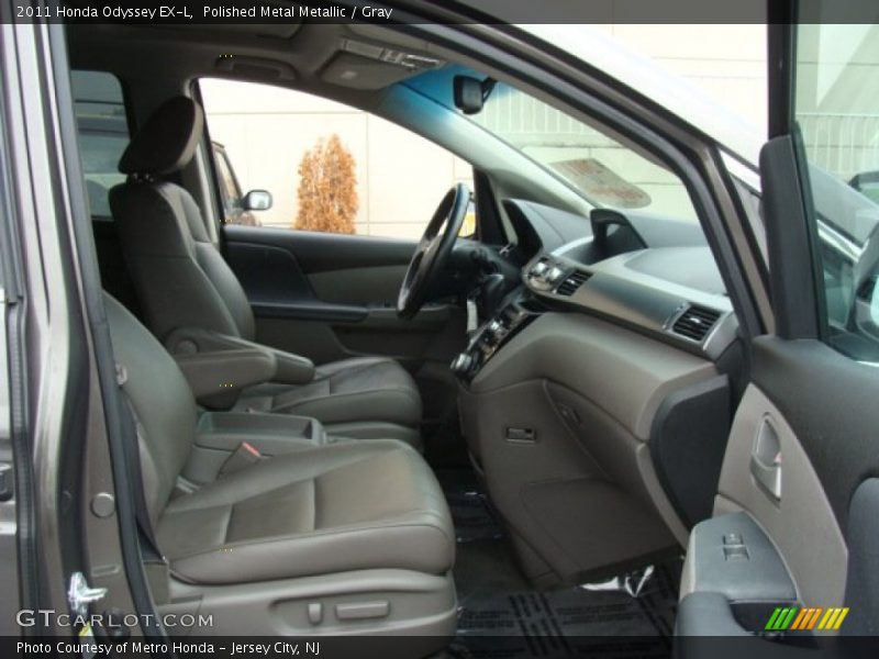 Polished Metal Metallic / Gray 2011 Honda Odyssey EX-L
