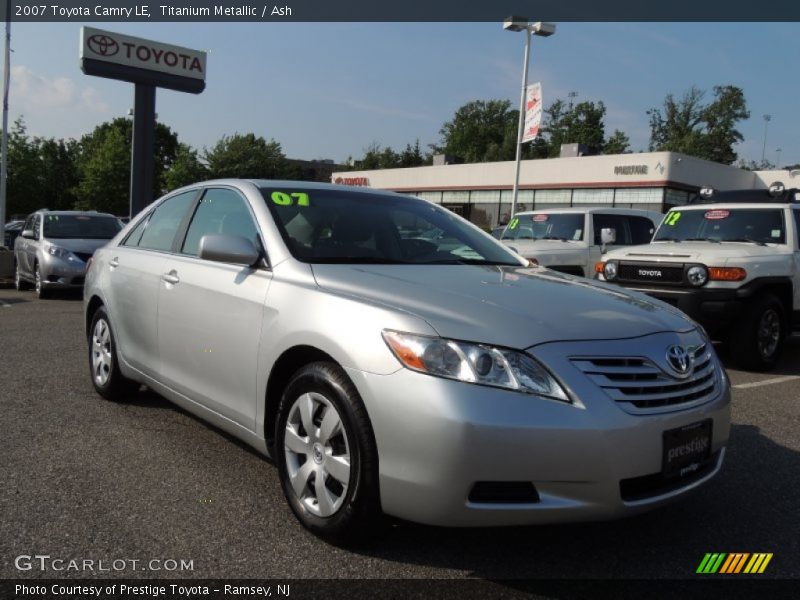 Titanium Metallic / Ash 2007 Toyota Camry LE