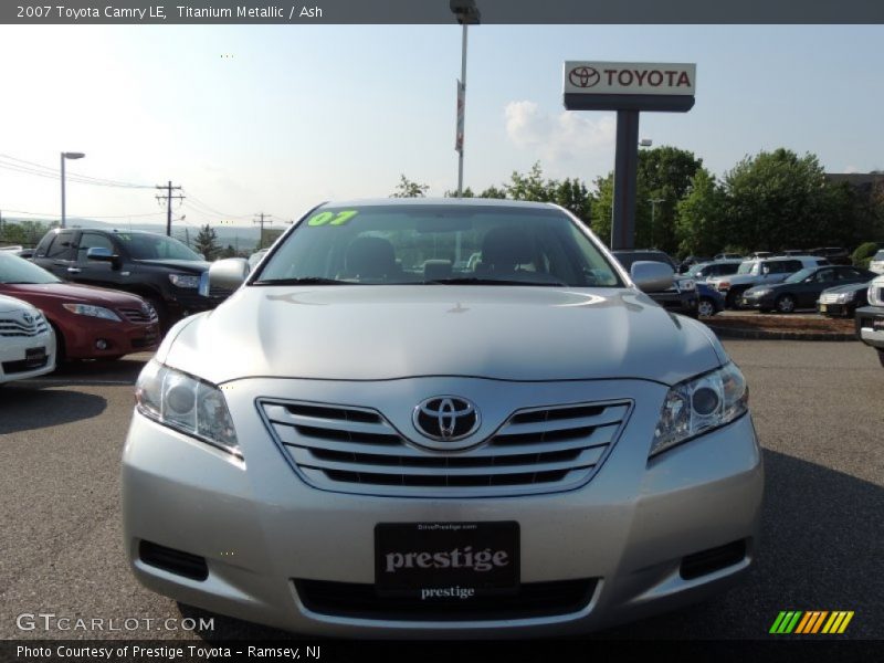 Titanium Metallic / Ash 2007 Toyota Camry LE