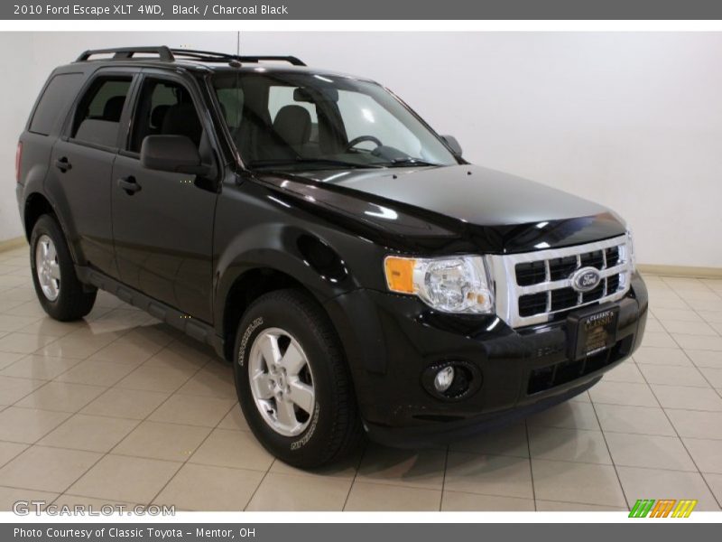 Black / Charcoal Black 2010 Ford Escape XLT 4WD