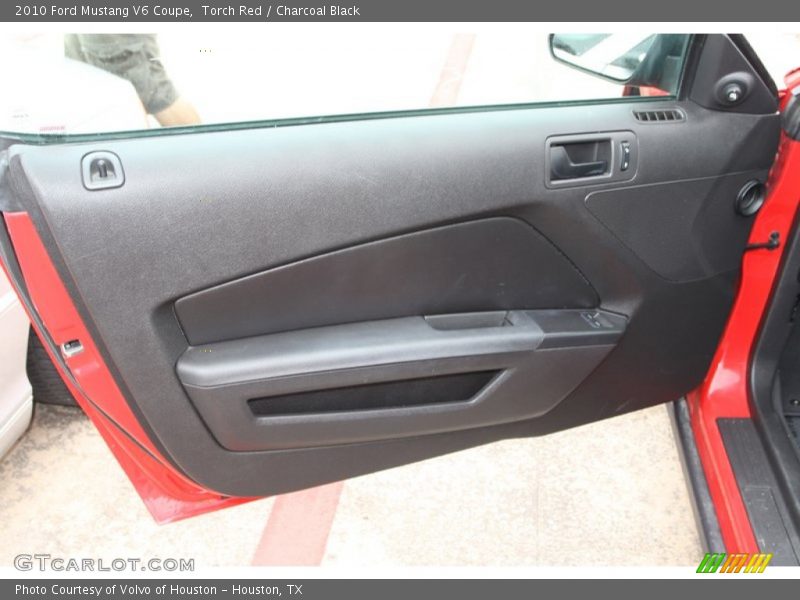 Torch Red / Charcoal Black 2010 Ford Mustang V6 Coupe