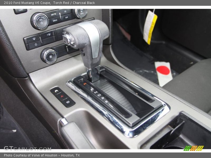 Torch Red / Charcoal Black 2010 Ford Mustang V6 Coupe