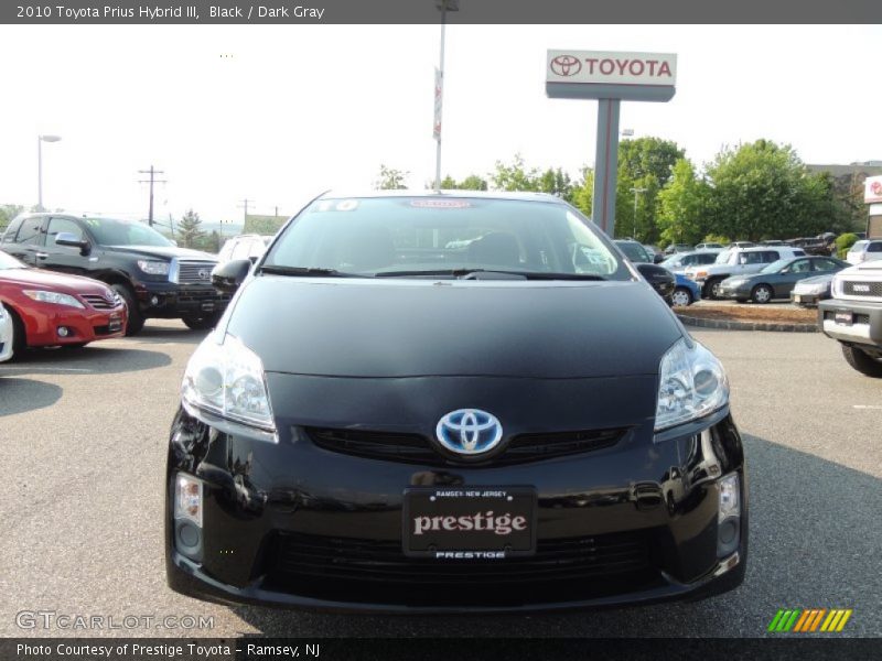 Black / Dark Gray 2010 Toyota Prius Hybrid III