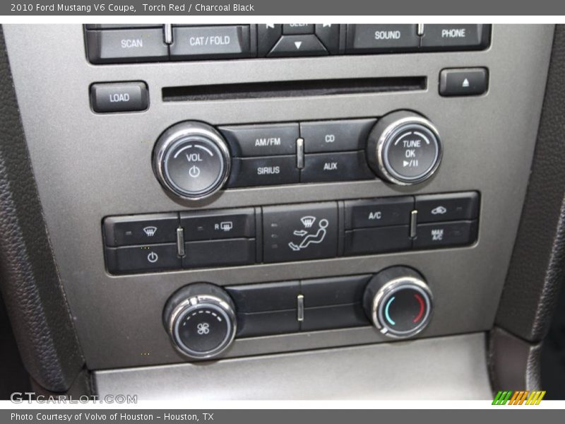 Torch Red / Charcoal Black 2010 Ford Mustang V6 Coupe