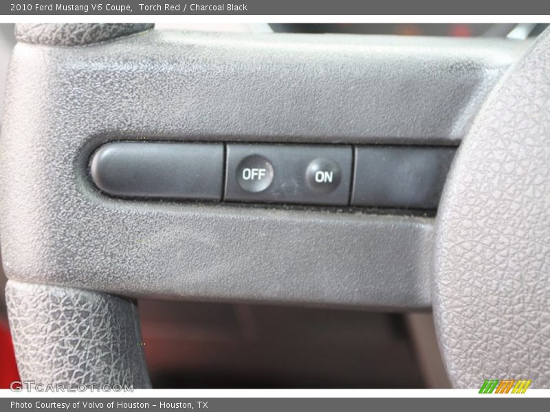 Torch Red / Charcoal Black 2010 Ford Mustang V6 Coupe