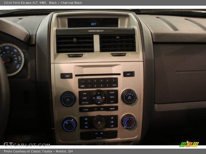 Black / Charcoal Black 2010 Ford Escape XLT 4WD