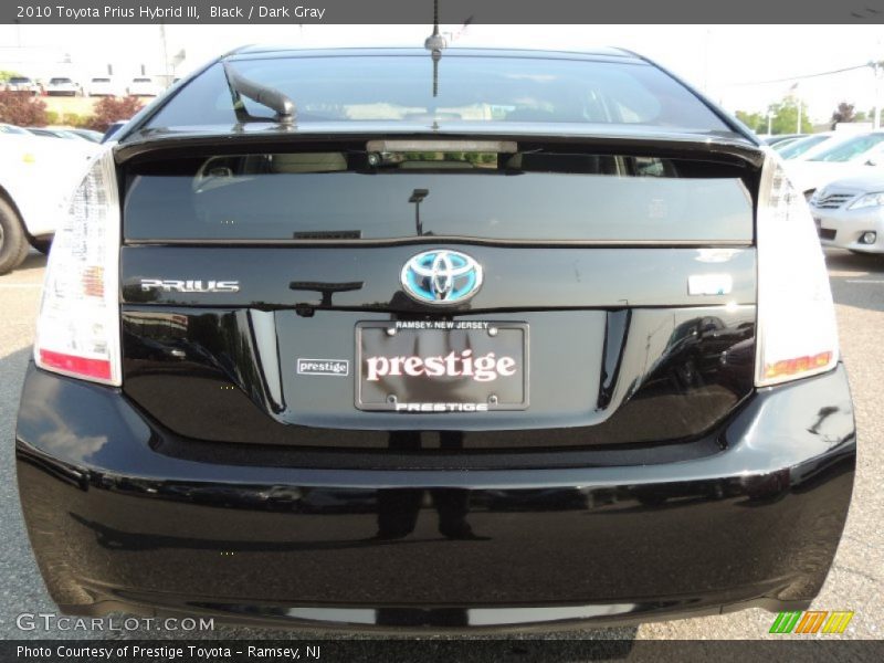 Black / Dark Gray 2010 Toyota Prius Hybrid III