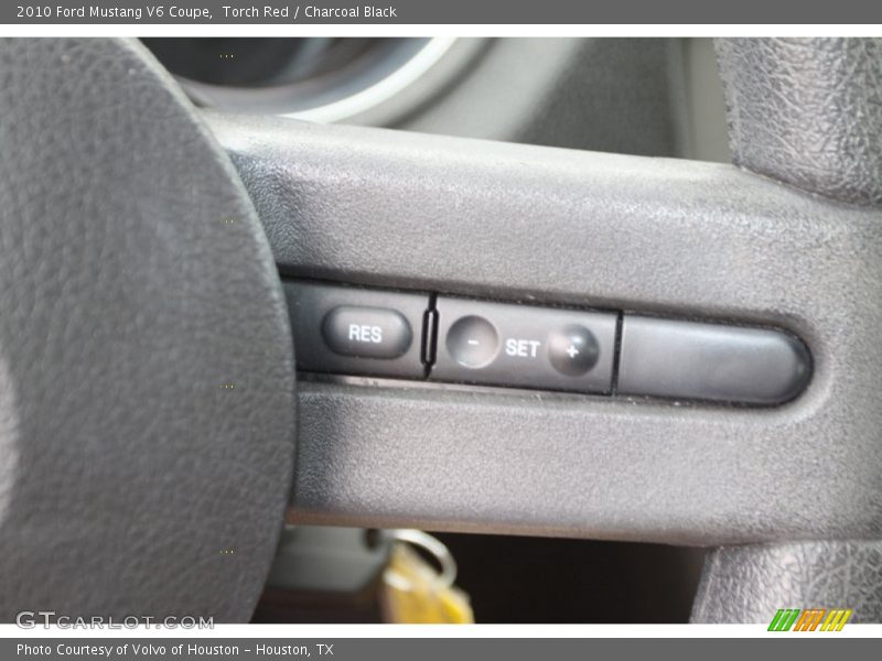 Torch Red / Charcoal Black 2010 Ford Mustang V6 Coupe