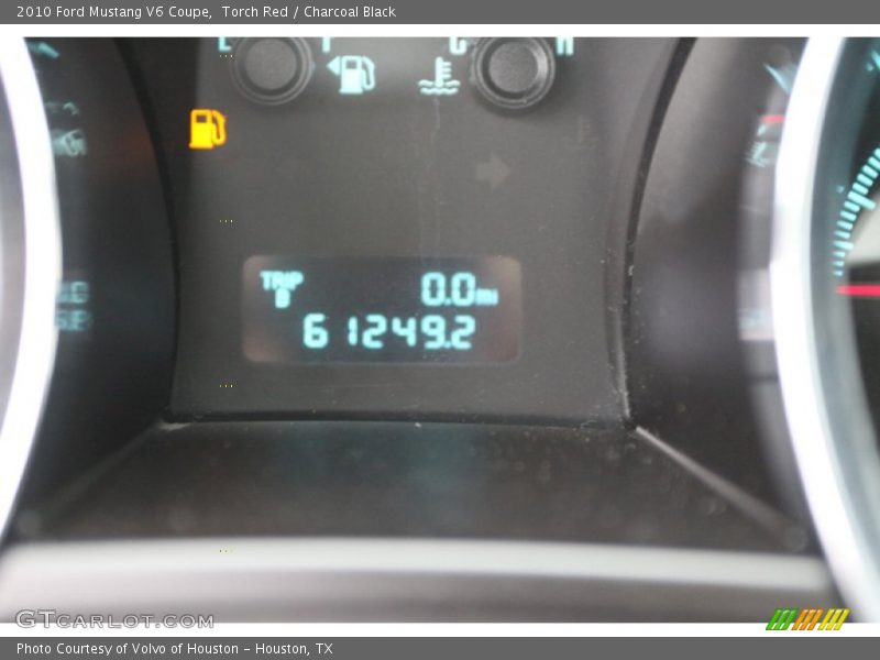 Torch Red / Charcoal Black 2010 Ford Mustang V6 Coupe