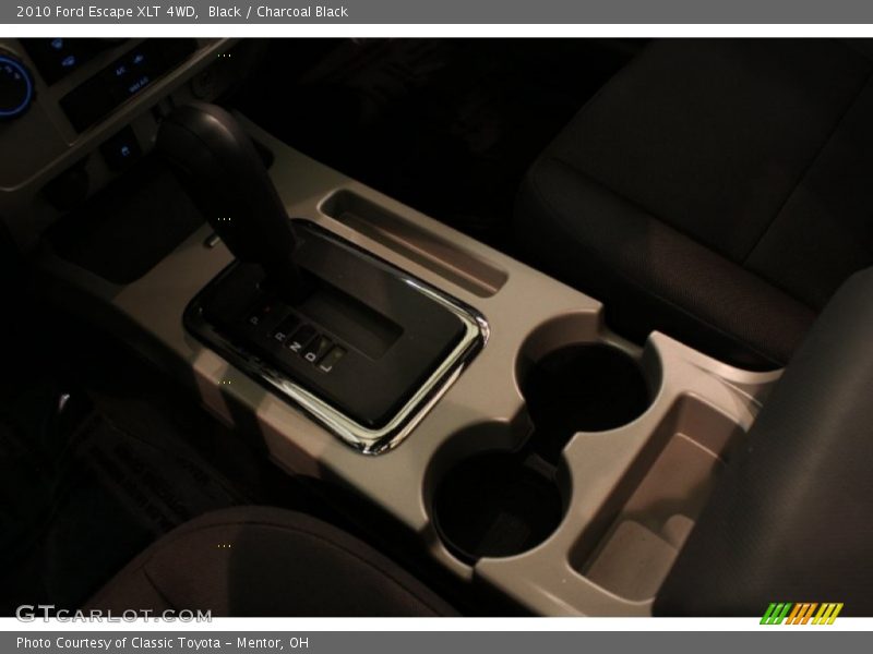 Black / Charcoal Black 2010 Ford Escape XLT 4WD