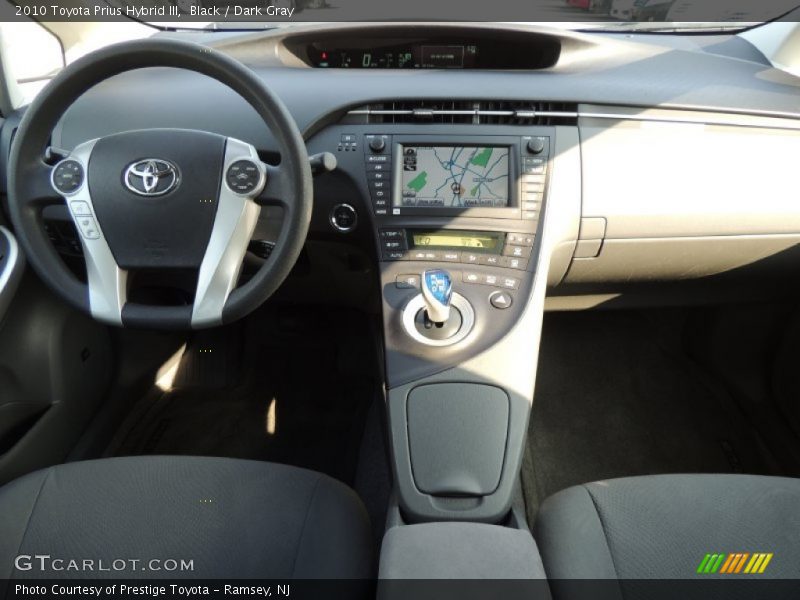 Black / Dark Gray 2010 Toyota Prius Hybrid III